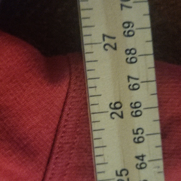 ATHLETA LONG-SLEEVED RED COWL NECK ZIP POCKETS THUMBHOLES SZ 3X - Picture 6 of 8